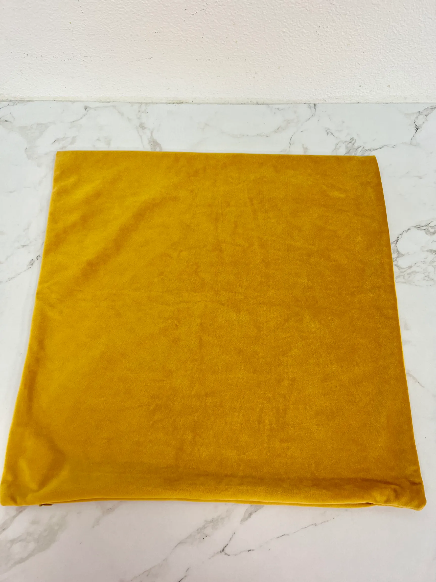 Mustard Yellow Velvet