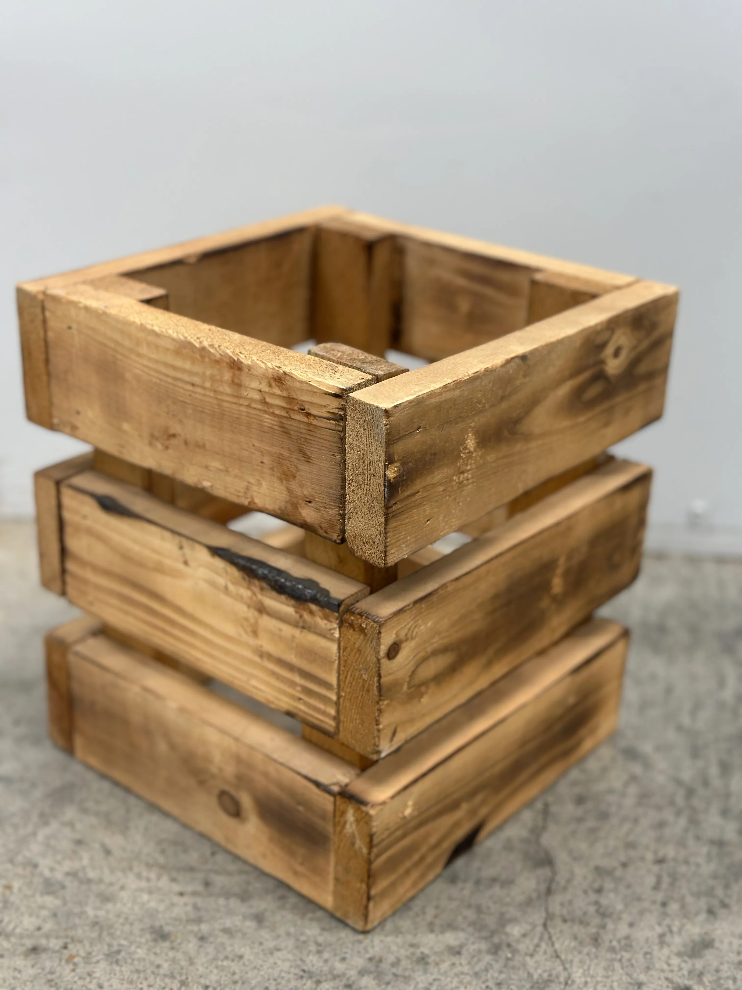 Small Wood Crate