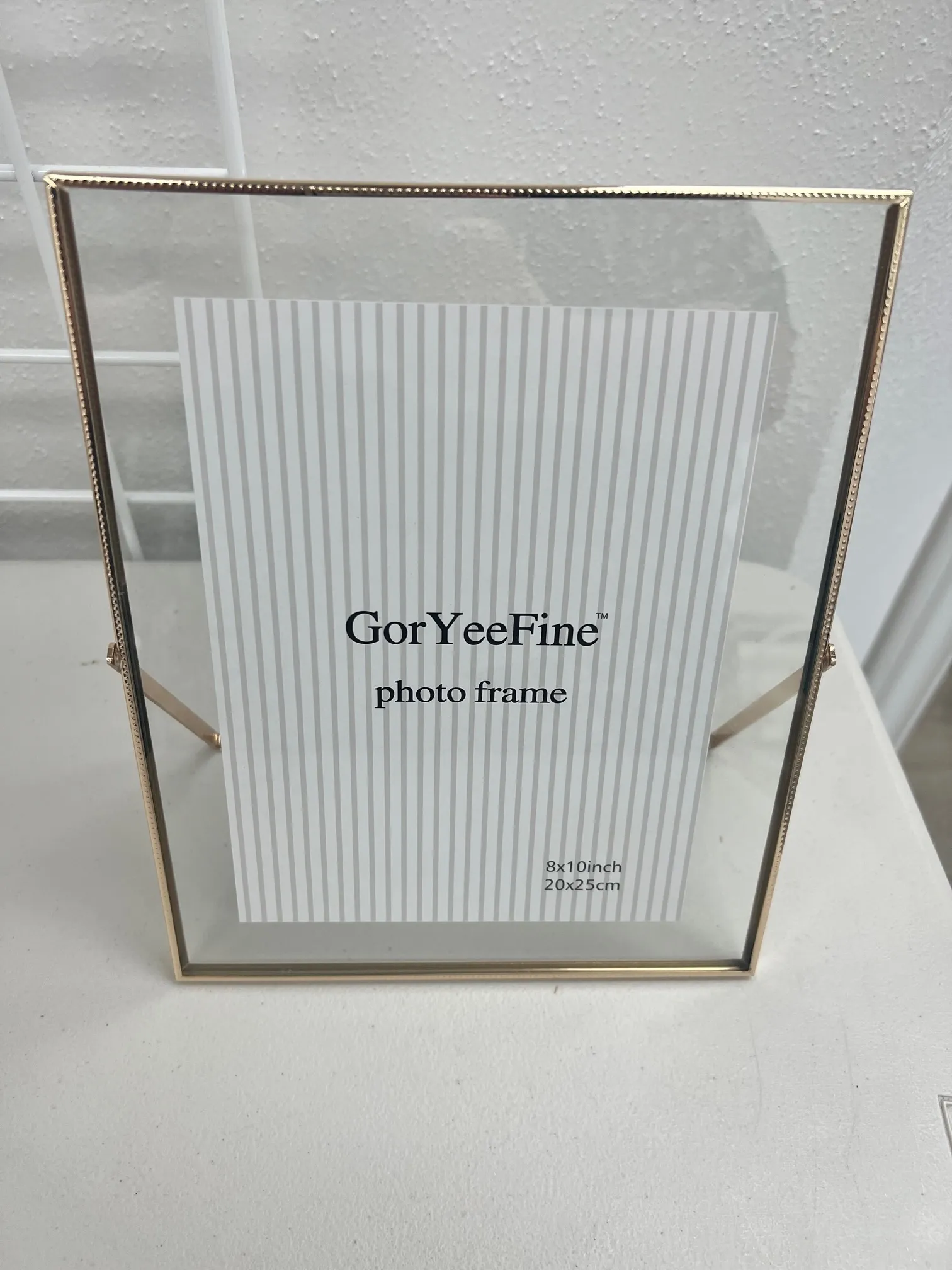 8x10 Gold Signage Frame