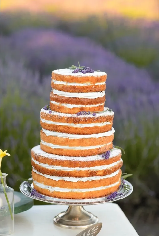 "Adrienne" Metal Cake Stand