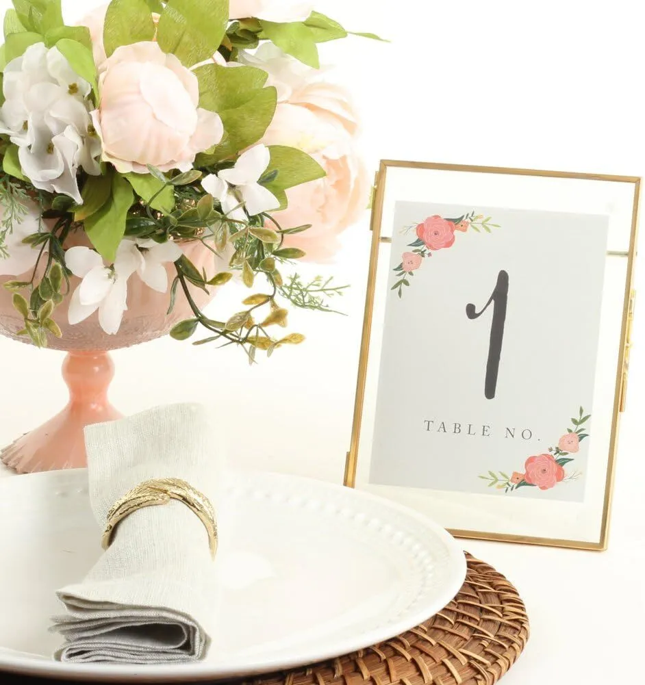 5x7 Gold Signage Frame