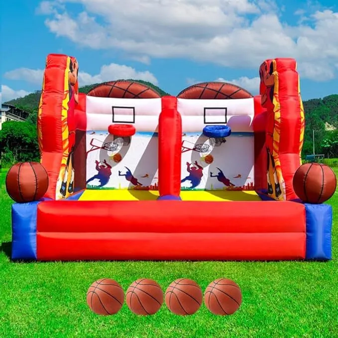 Inflatable Basketball Challenge