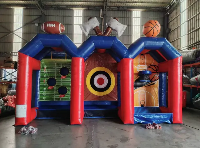 3-in-1 inflatable sports games