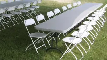 Long Tables with Chairs Package