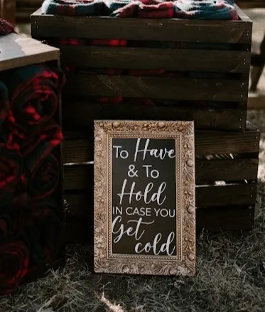 Wedding Sign - Small Chalkboard 
