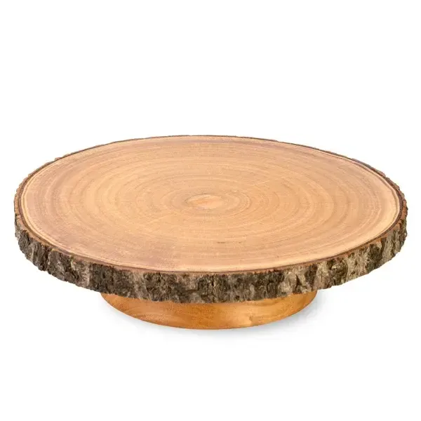 Wood Cake Stand