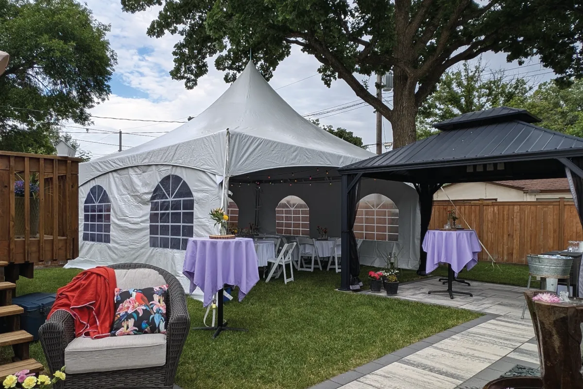 20x20 High Peak Tent