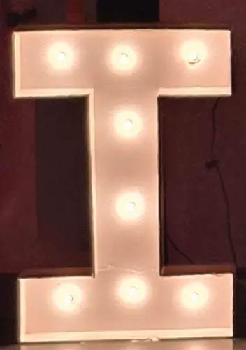 30" Light up Marquee I