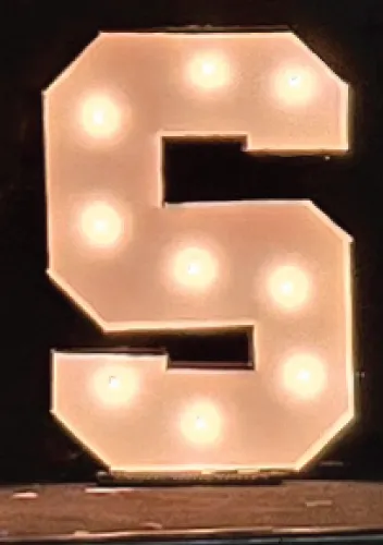 30" Light up Marquee S