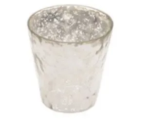 Silver Luxe Votive (25 per event only)