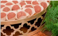 Gold Scalloped Tray