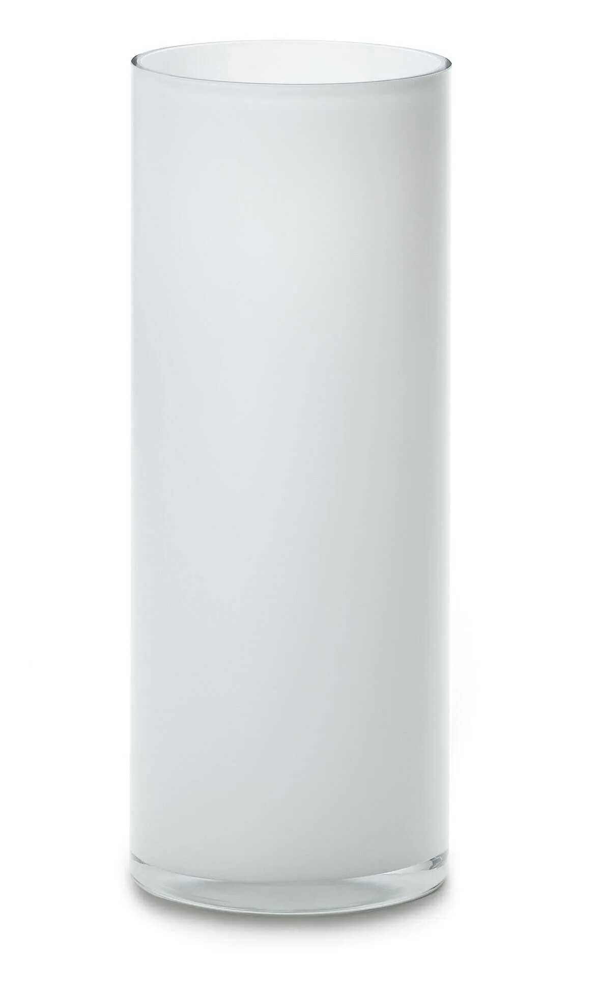 White Cylinder Vase