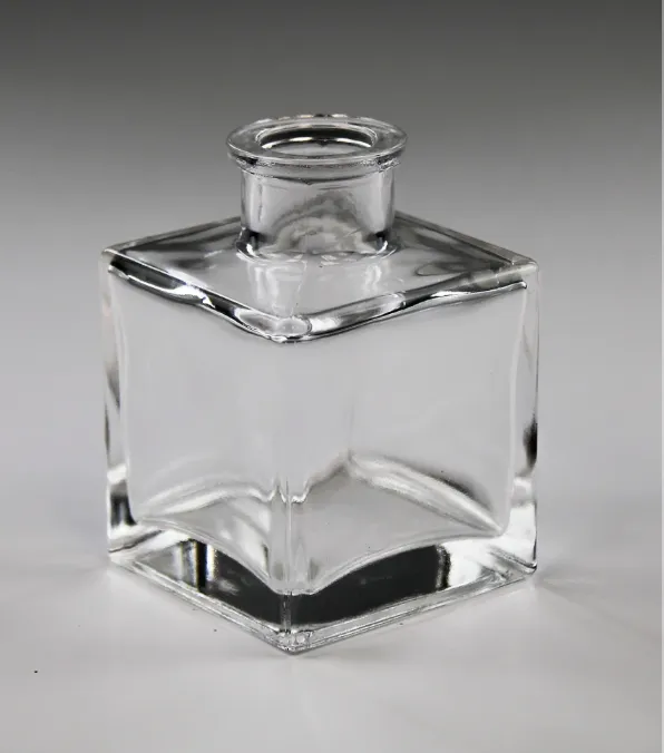 Square Clear Bud Vase