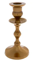Antique Gold Candlestick Holder