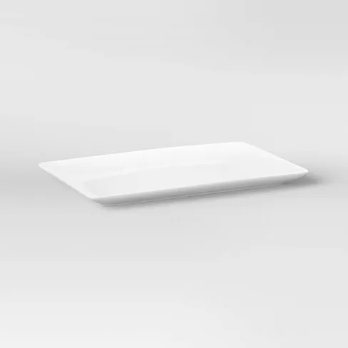 White Rectangle Tray