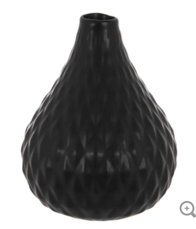 Diamond Embossed Bud Vase