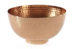 Copper Etched Compote