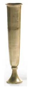 Gold Trumpet Vase