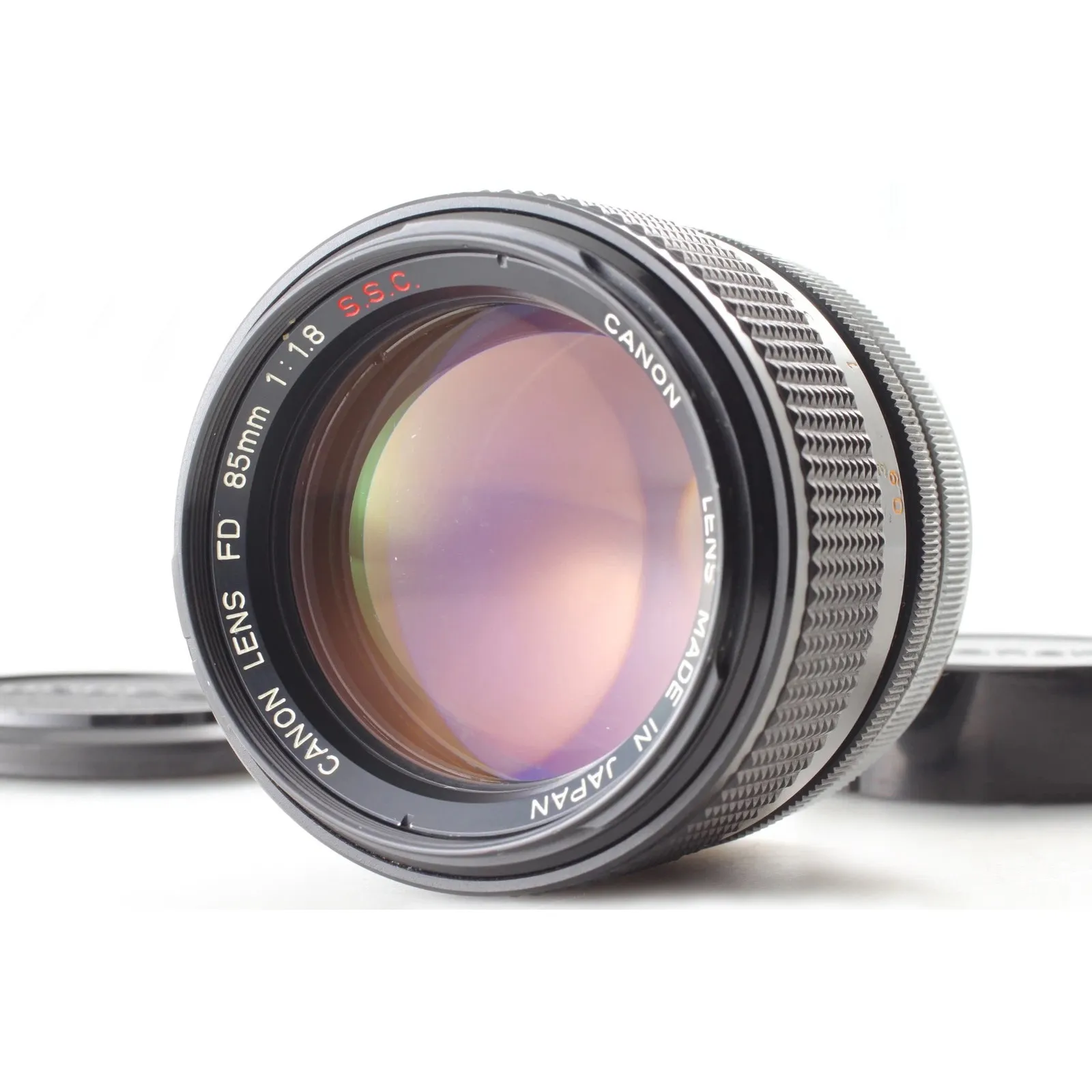 Canon FD 85mm F1.8 S.S.C. Lens