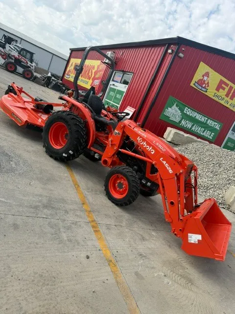 Tractor W/ Brushhog, Loader and Trailer