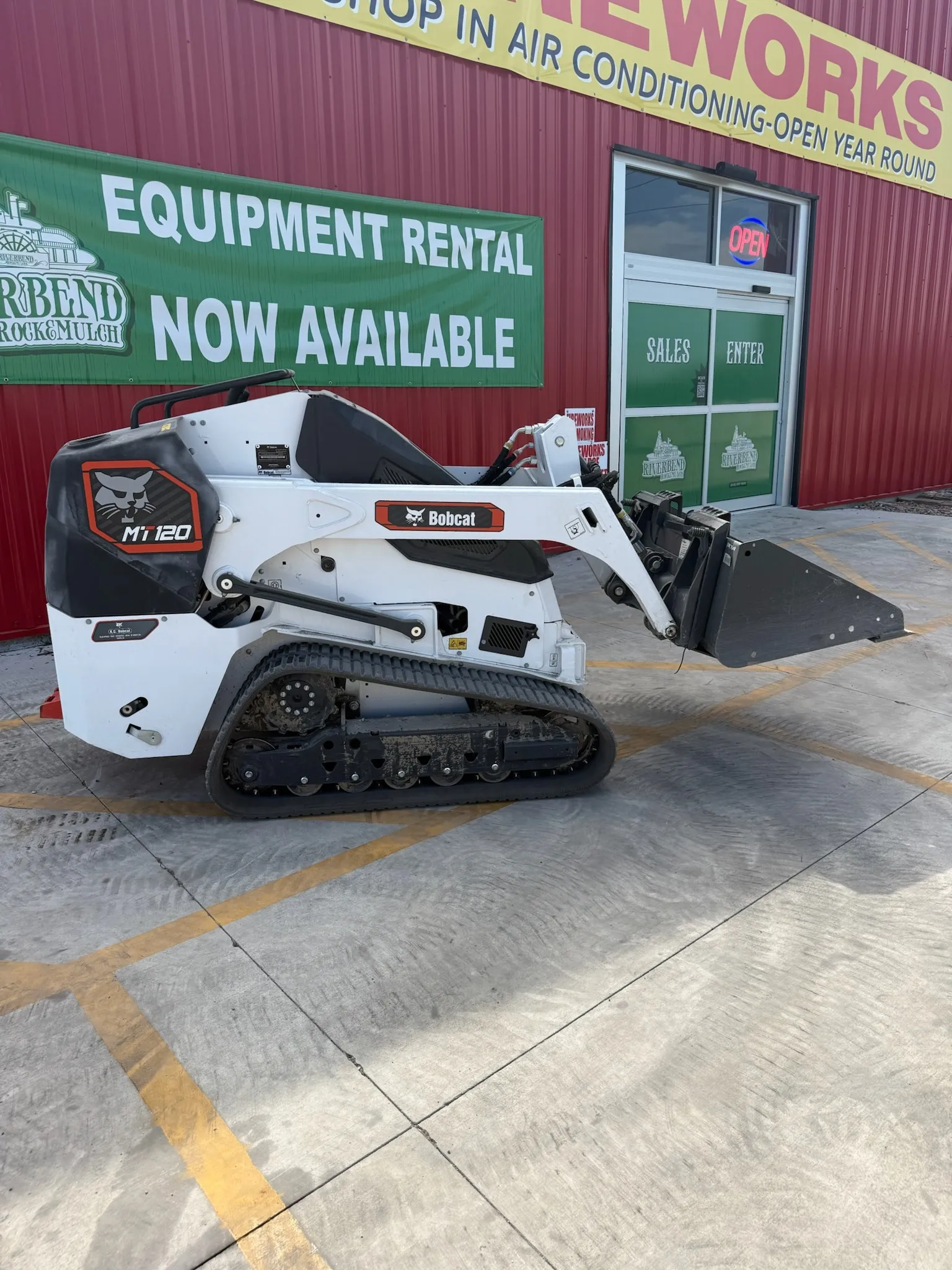 MT120 W/ 14' Dump Trailer