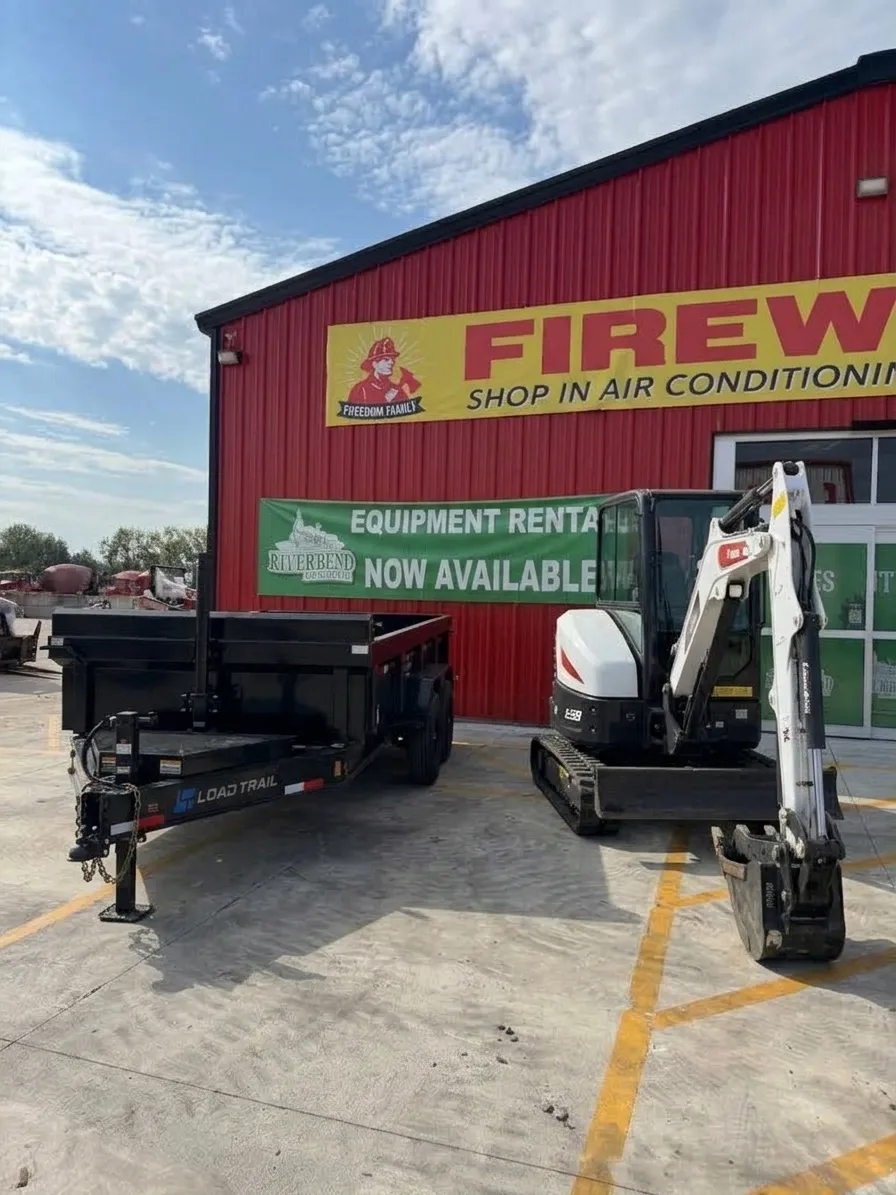 E38 Excavator W/ 16' Dump Trailer
