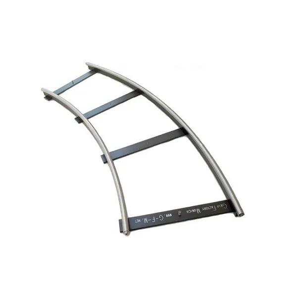 Curved film shooting track