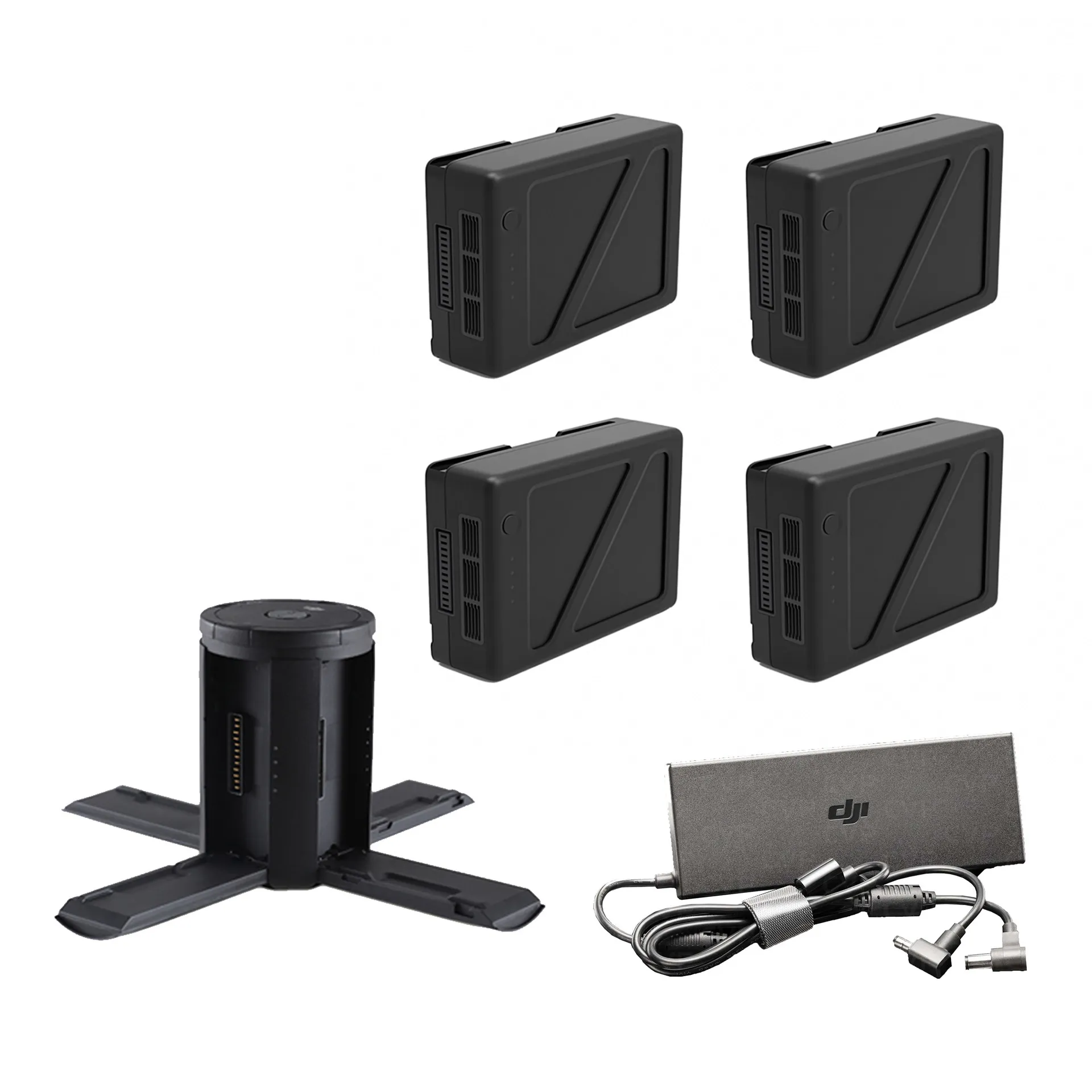 4x DJI TB50 98Wh Battery + Quad Charger Set