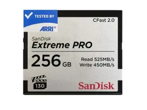 ARRI 256GB Cfast2.0 Card (SanDisk)