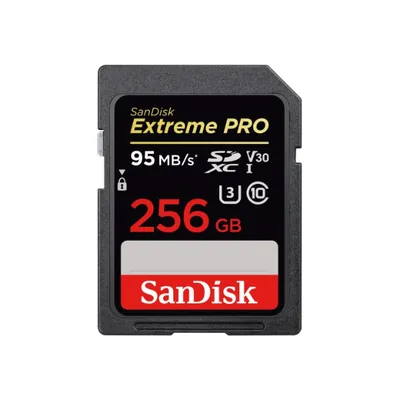 SanDisk Extreme Pro 256GB V30 (170MB/s) SD Card