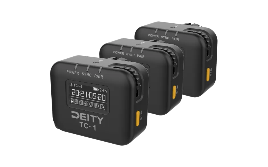 Deity TC-1 Timecode box 3-pack