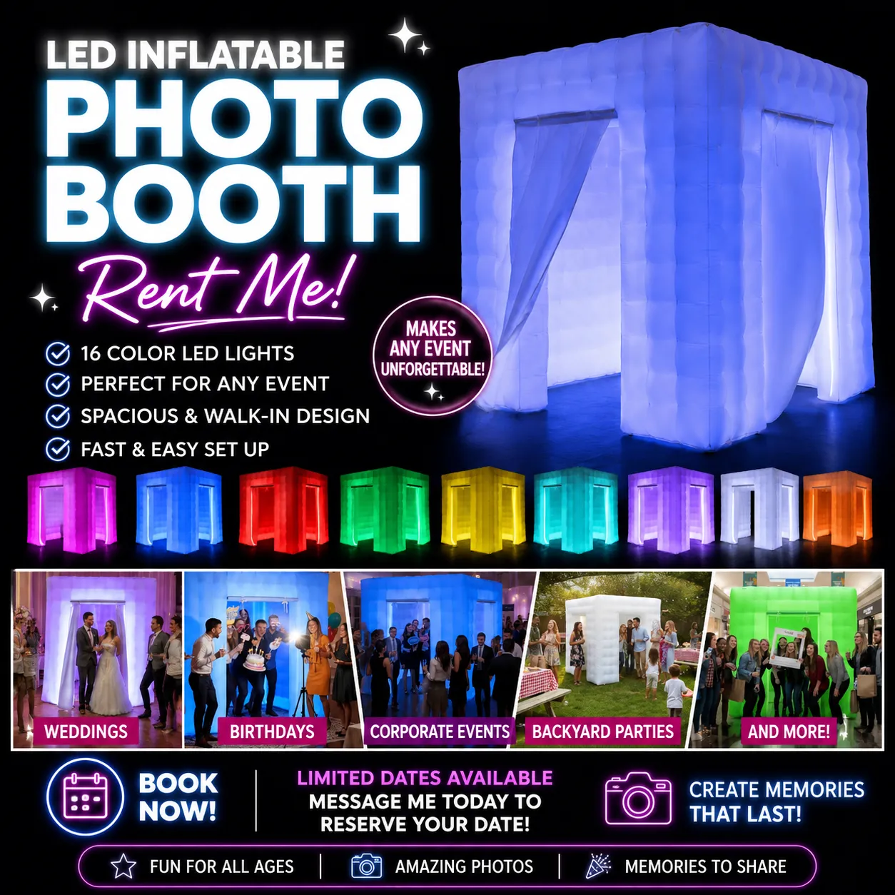 The “Everybody Get In Here” Booth