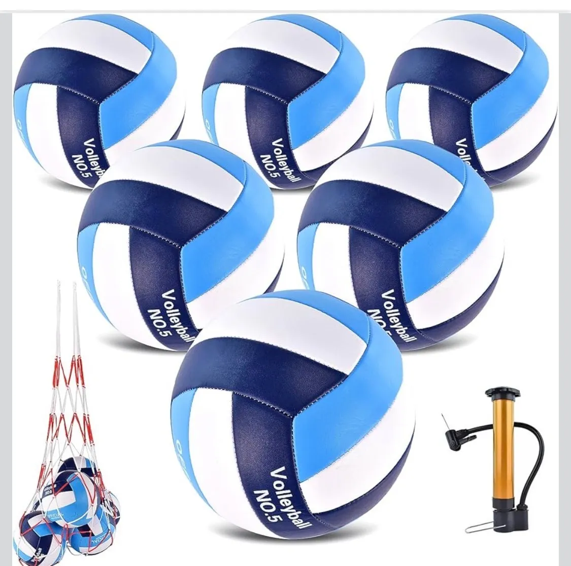 Set of Volleyballs