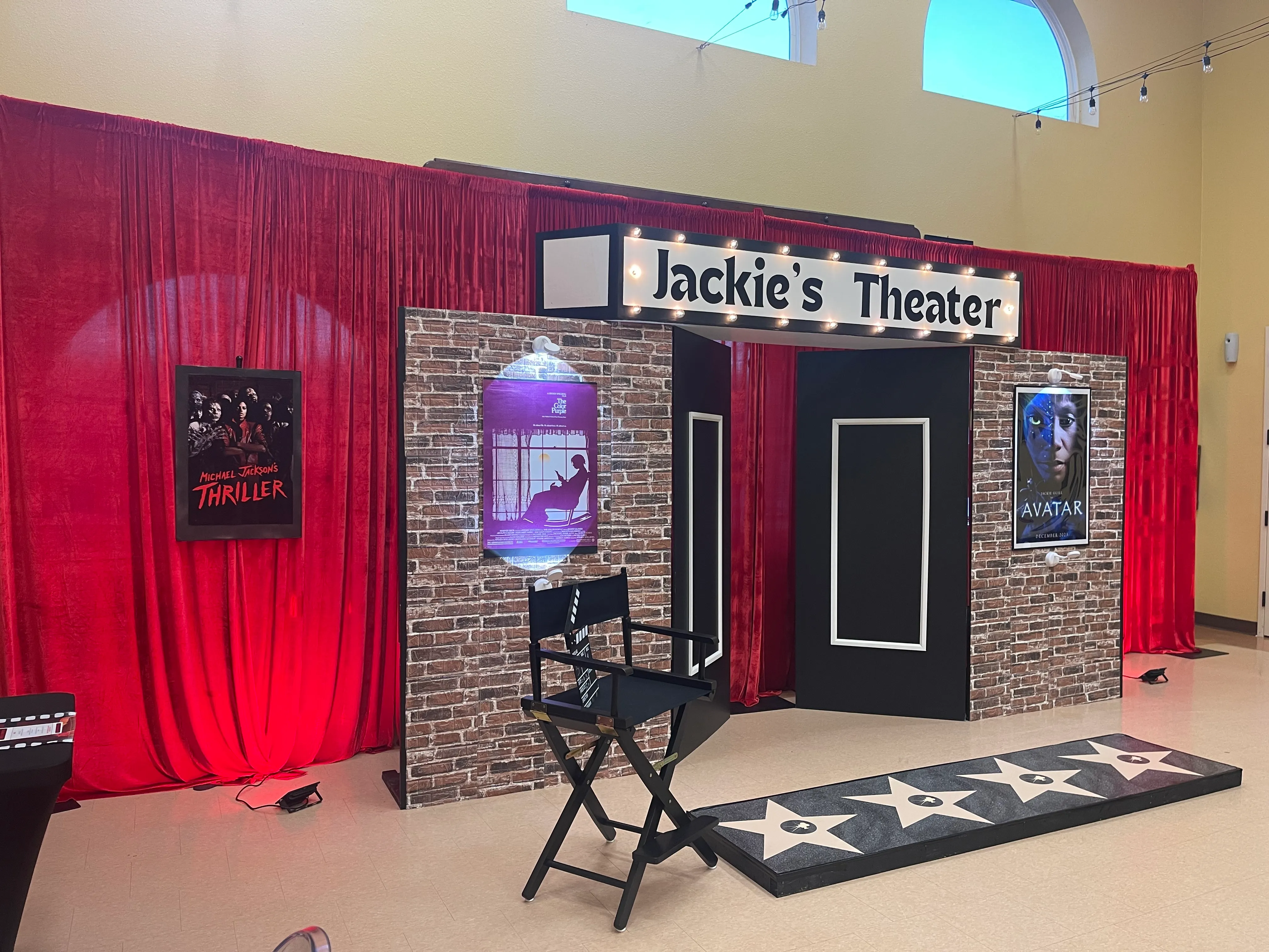 Theater Backdrop Gate (customizable)