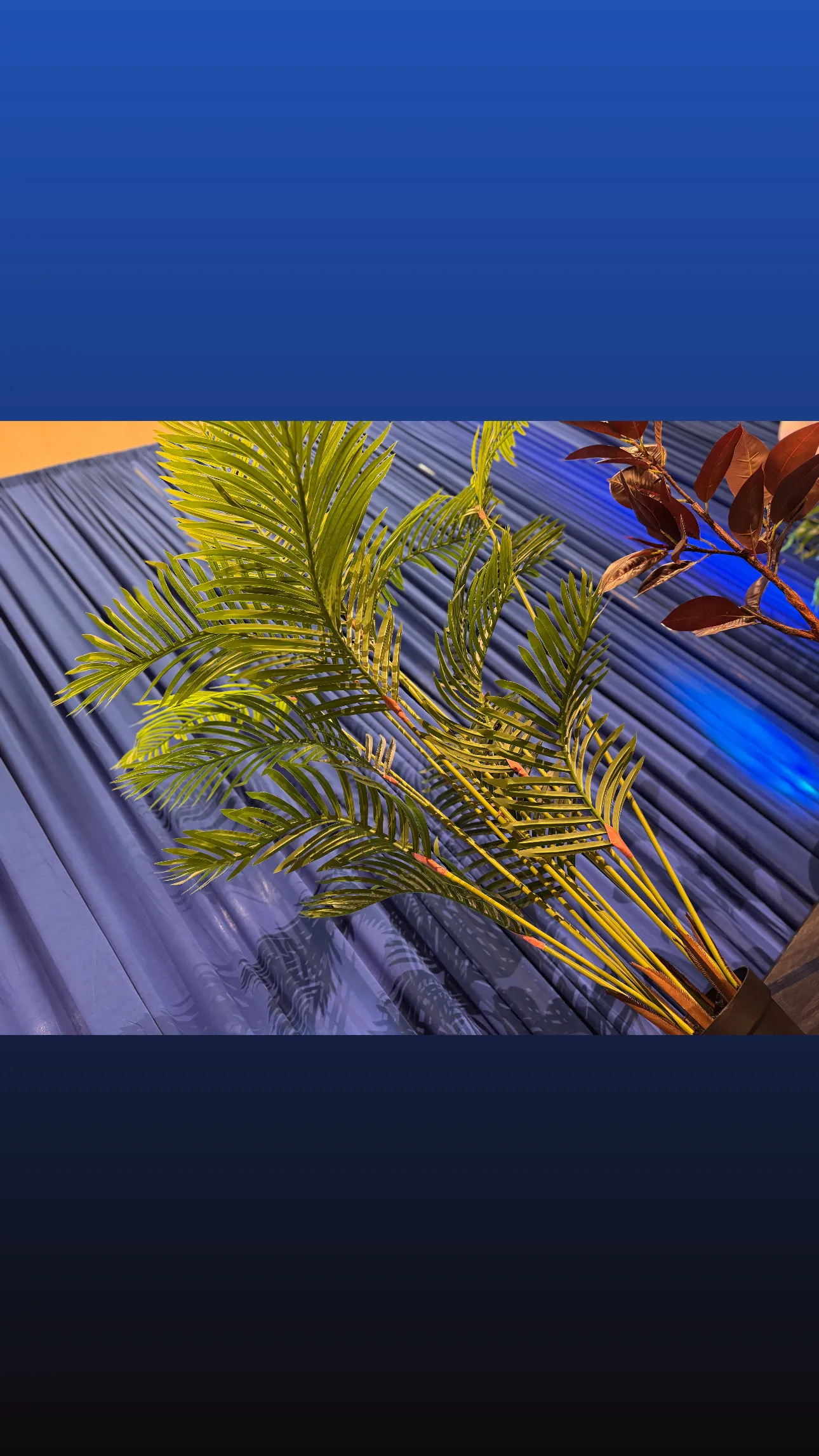 Royal Blue Drapes-SPANDEX 4-WAY  STRETCH