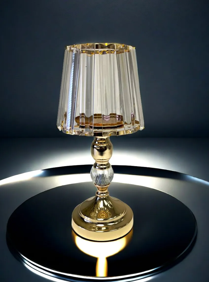 Gatsy Crystal Candle Holder | L2