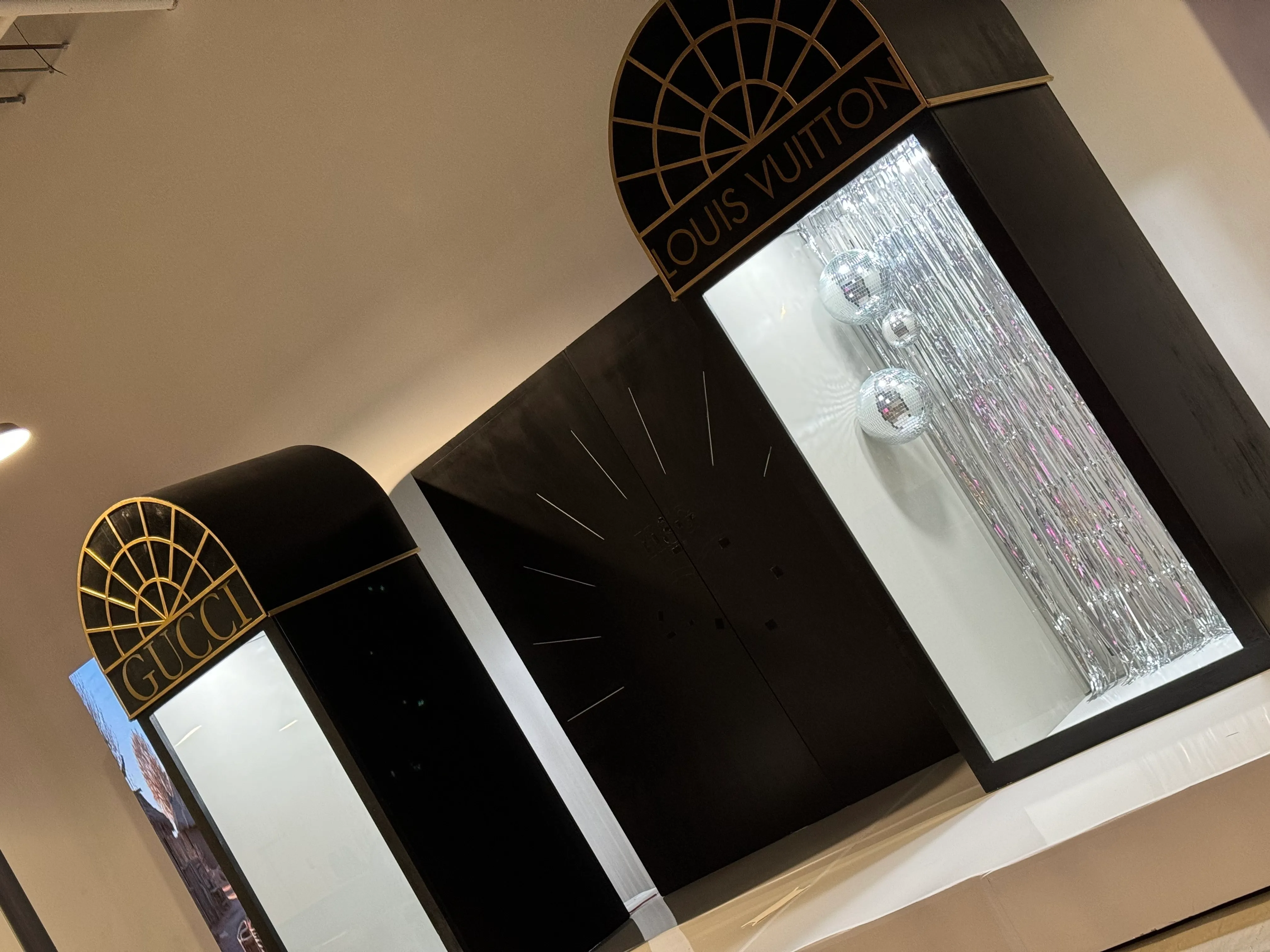 Luxury Storefronts | Gucci & Louis Vuitton