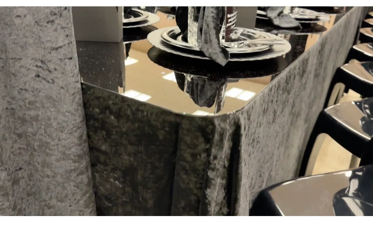 Black Acrylic TableTop