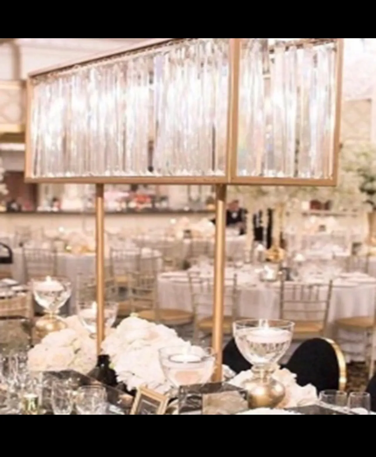 Gold Main Line Centerpiece 