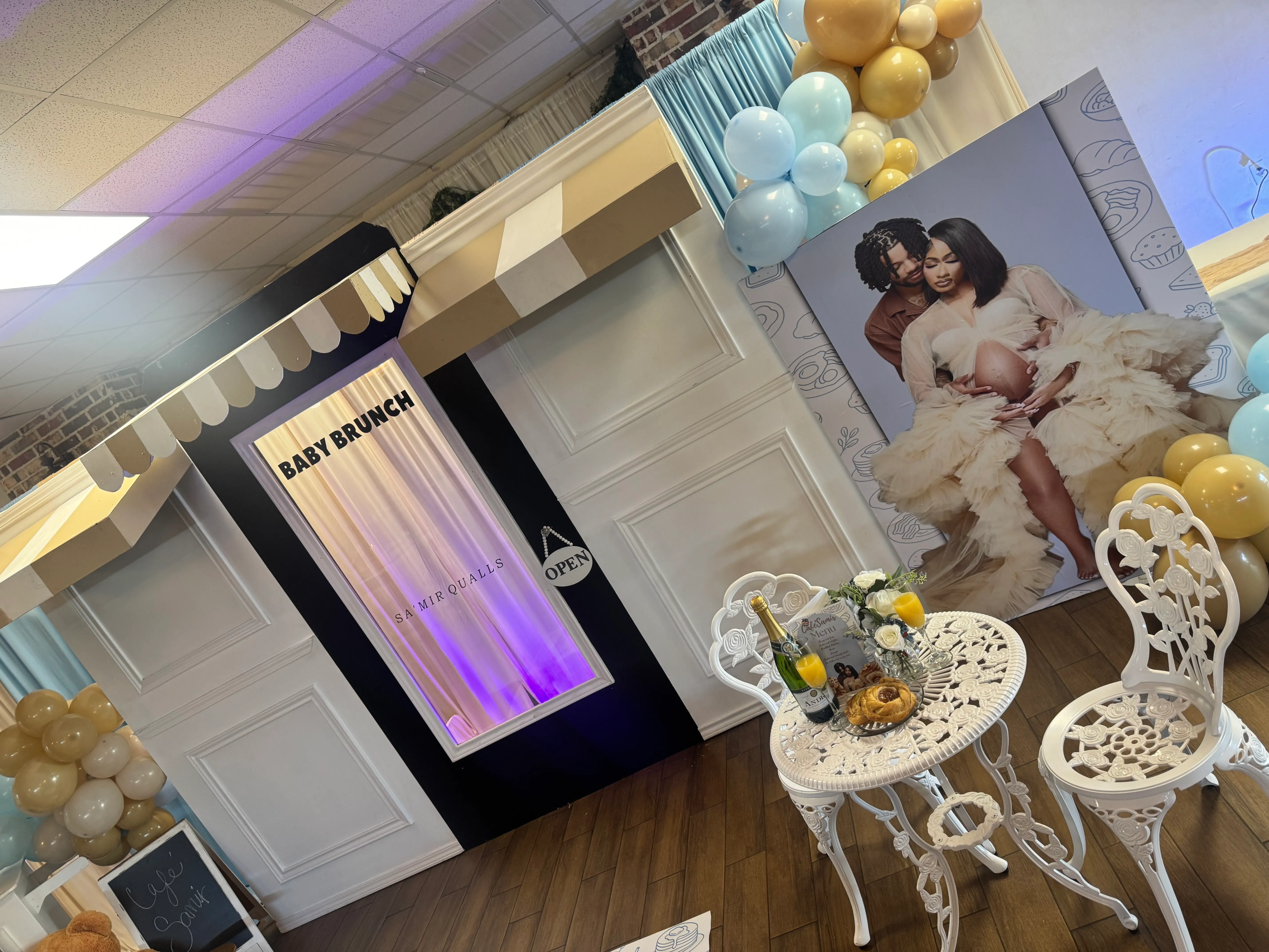 Bistro/Brunch Backdrop