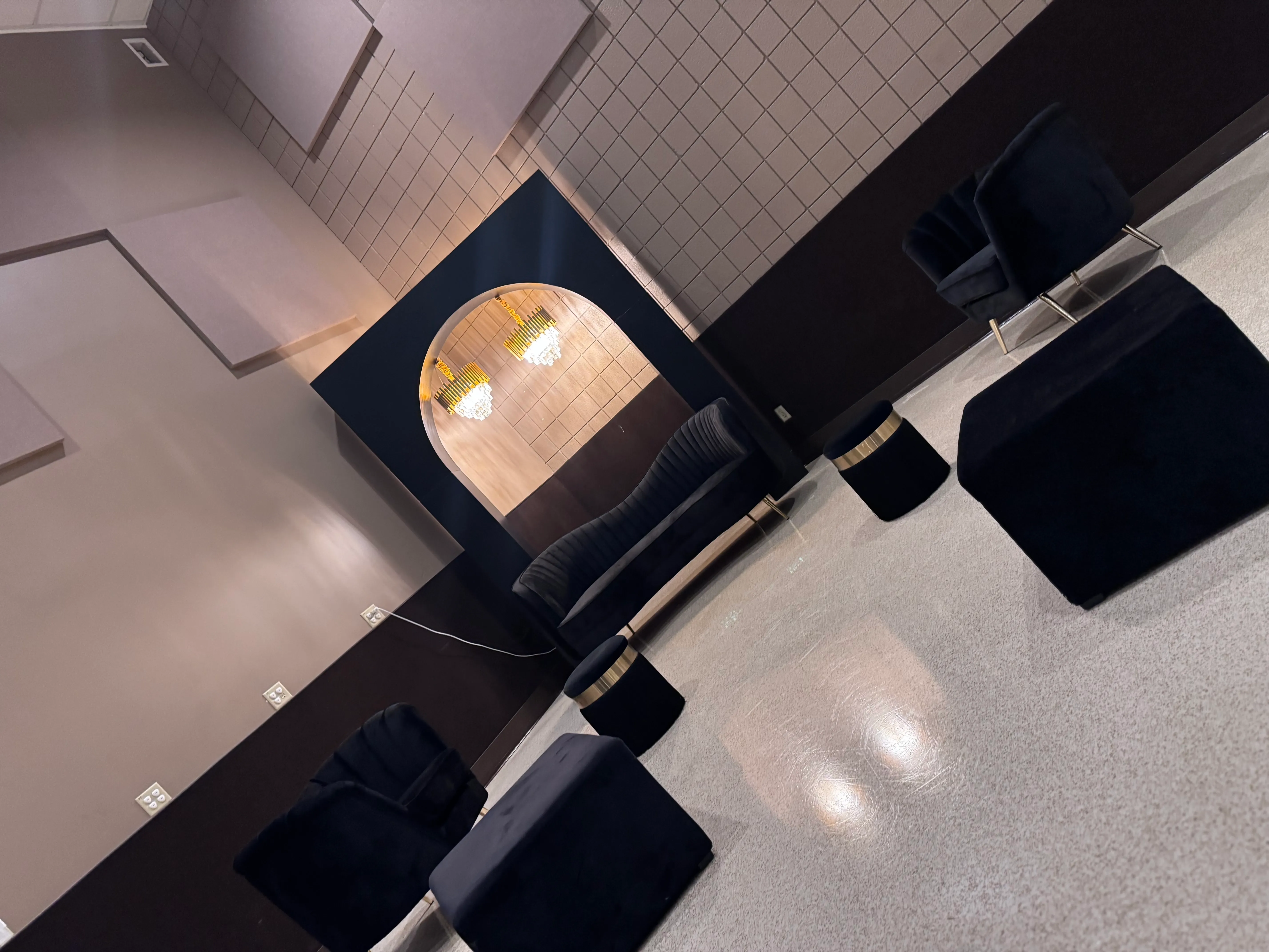 The Tiaras |  4- tier crystal chandelier