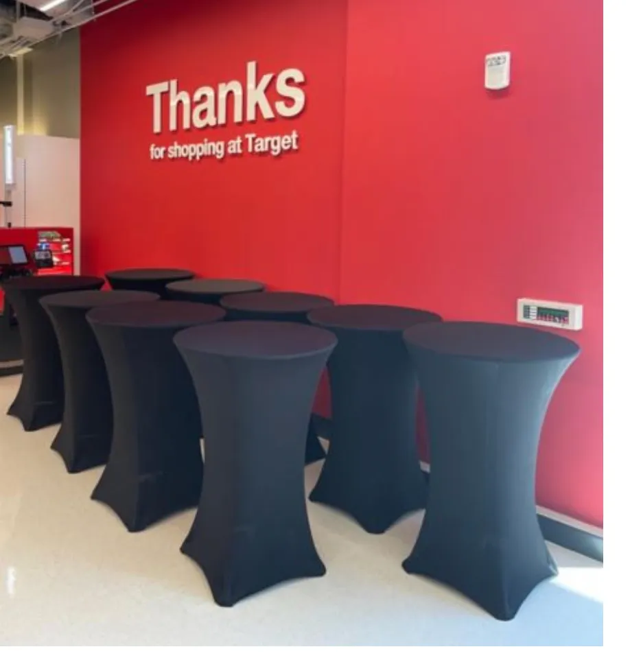 Spandex Cocktail Table Cover 