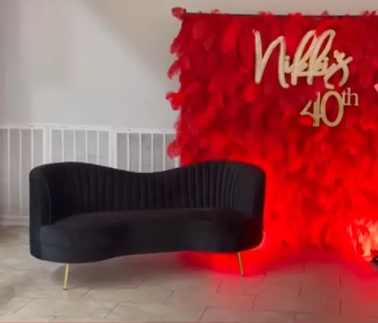 The Raven | Black Sofa