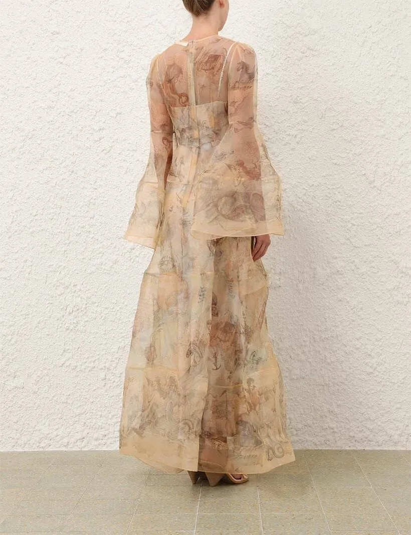 Zimmerman Rebellion Lantern Gown Ocean 