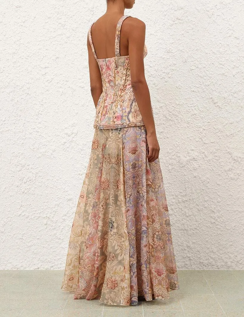 Zimmermann Rebellion Corded Maxi Dress