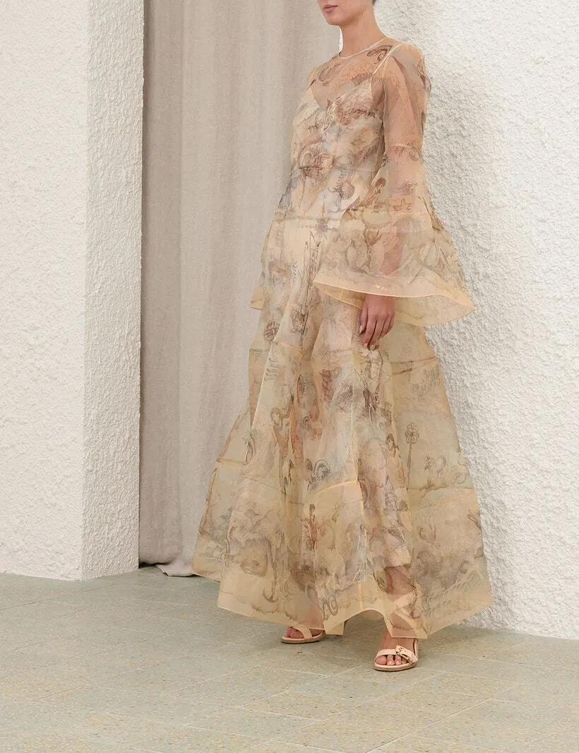 Zimmerman Rebellion Lantern Gown Ocean 