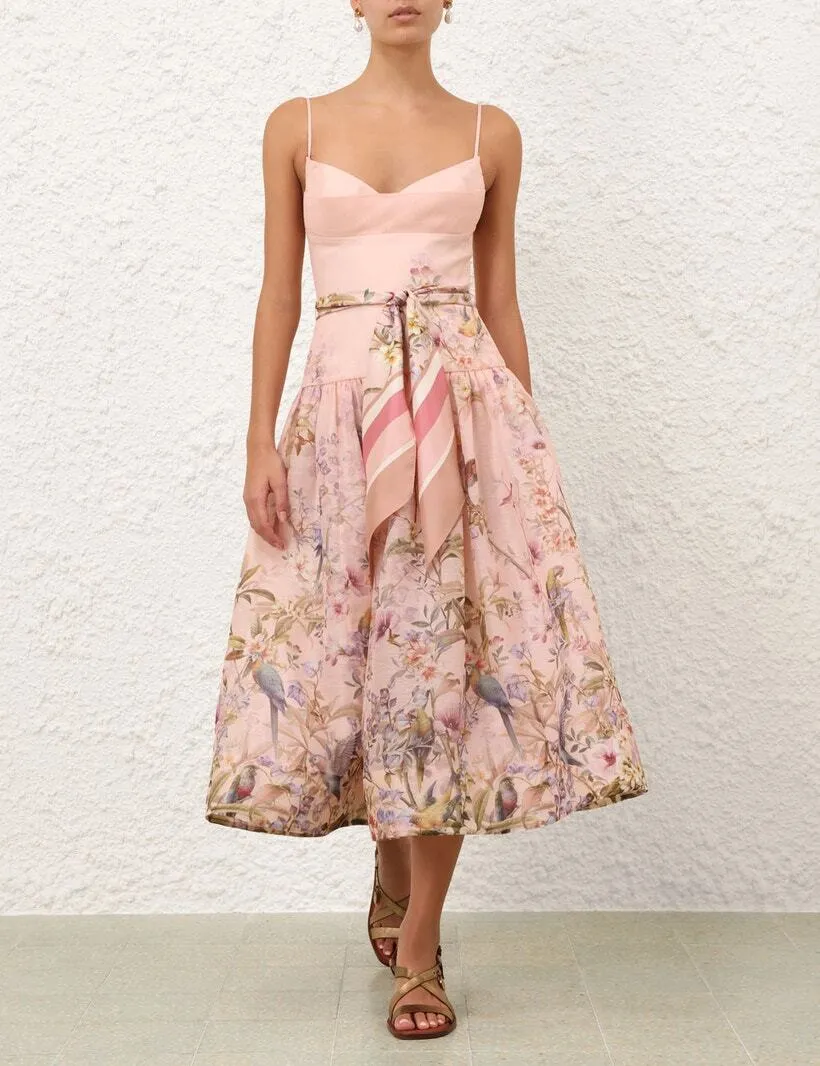 Zimmerman Rebellion Fitted Picnic midi