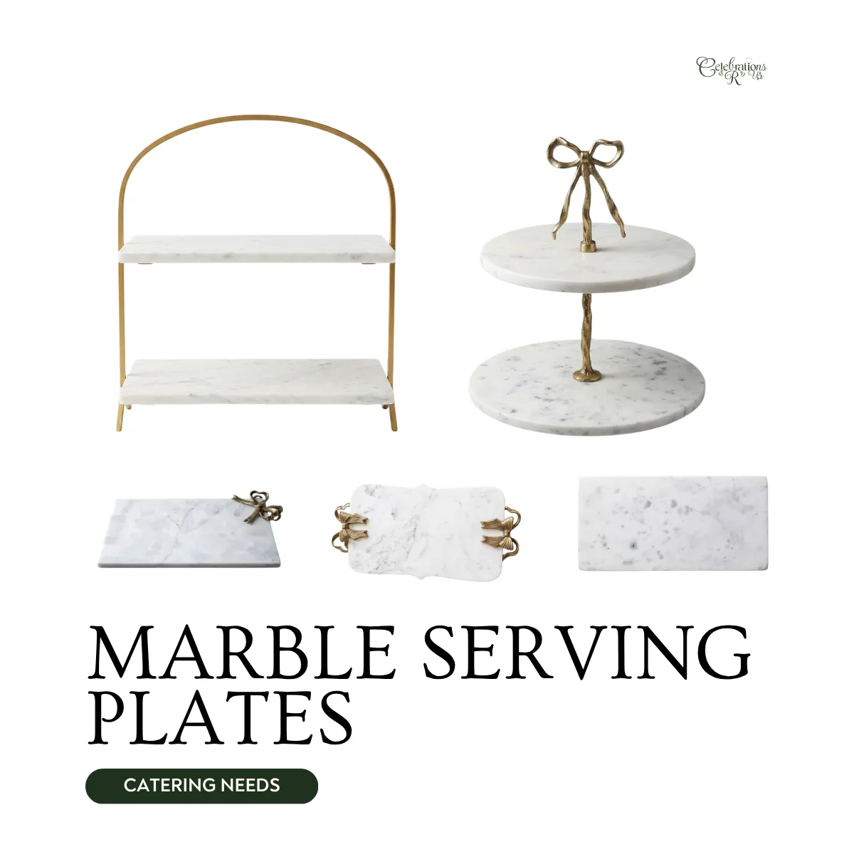 Marble Serving Plates
