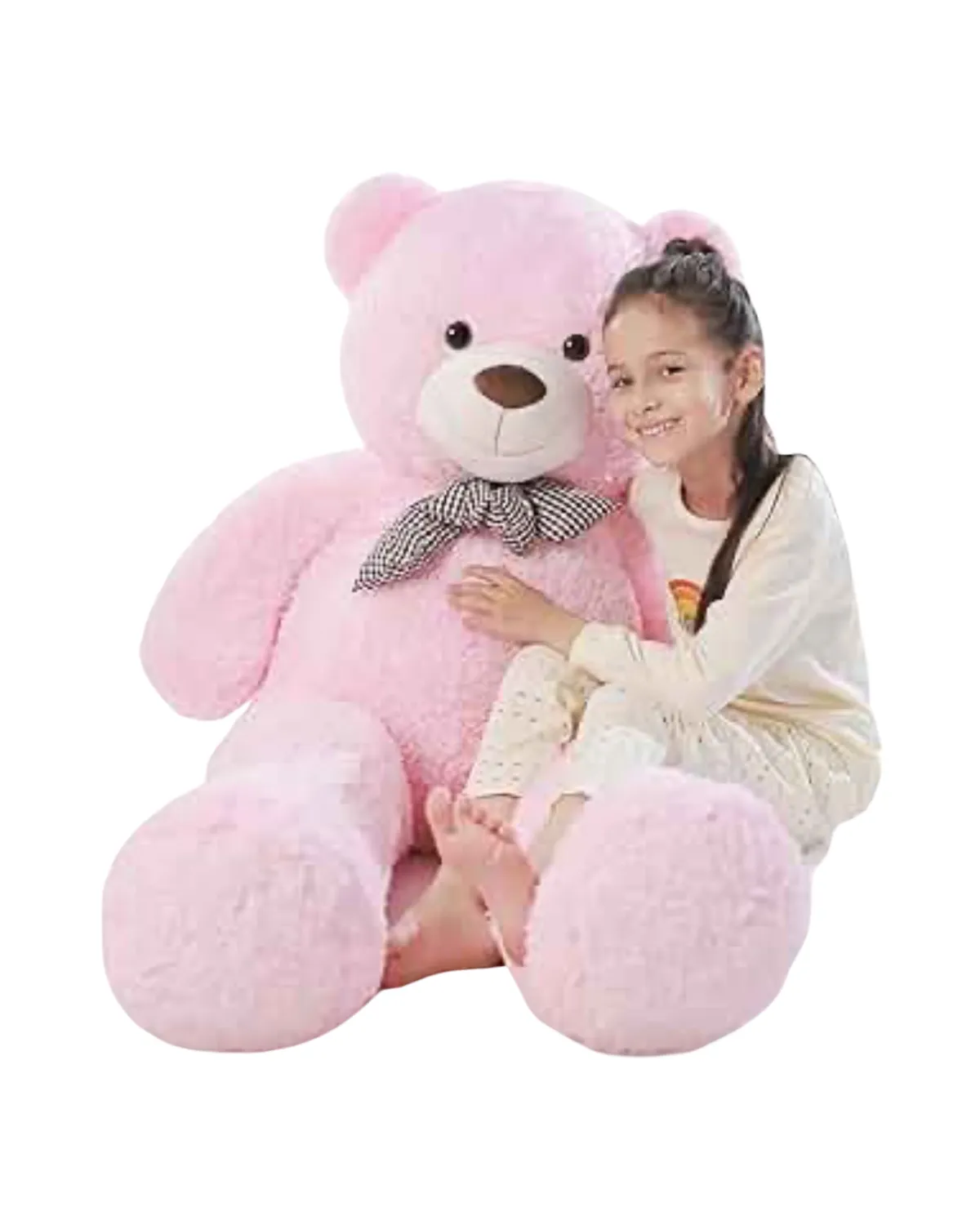 Life-sized Pink Teddy Bear