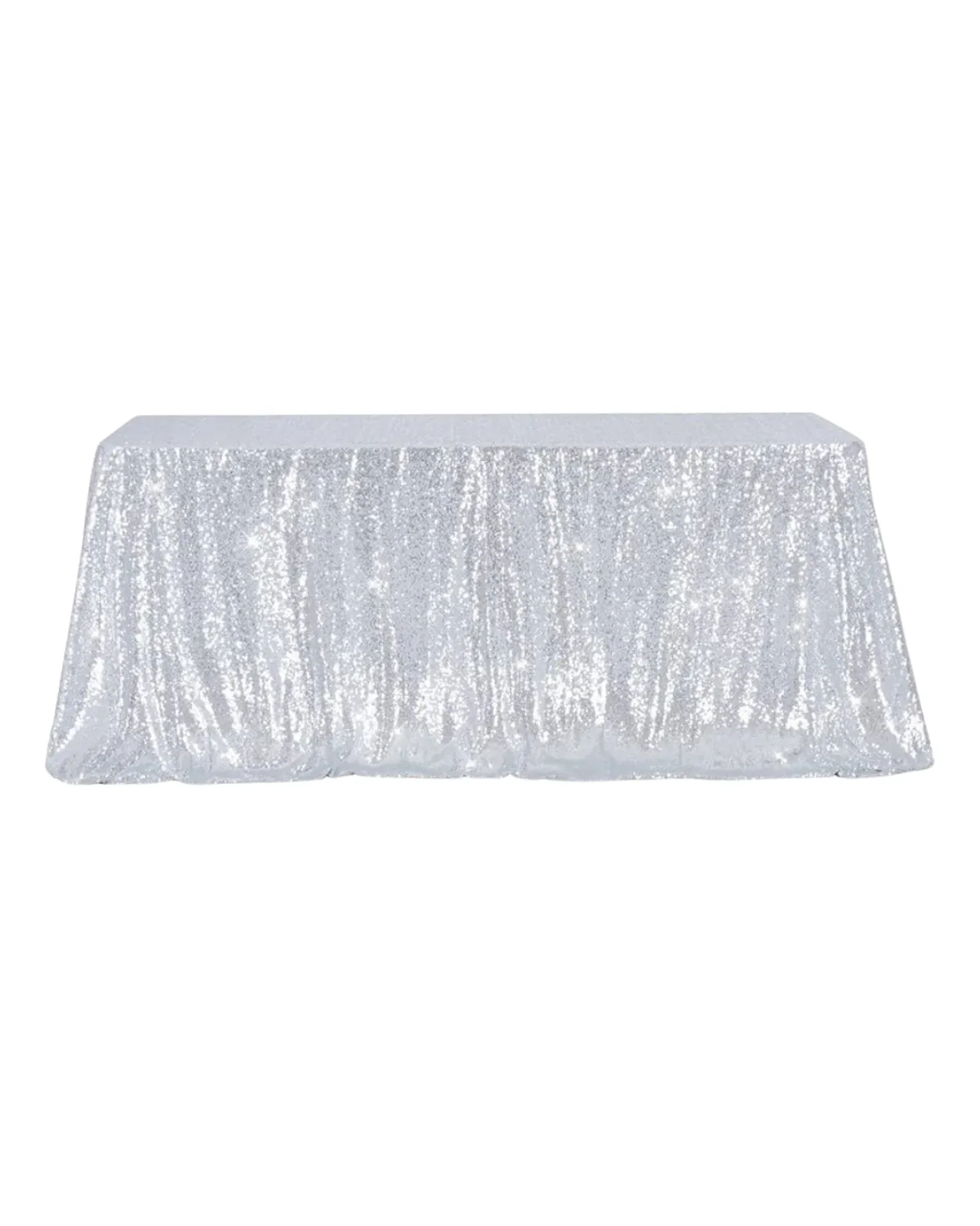 Silver Sequins Table Cloth
